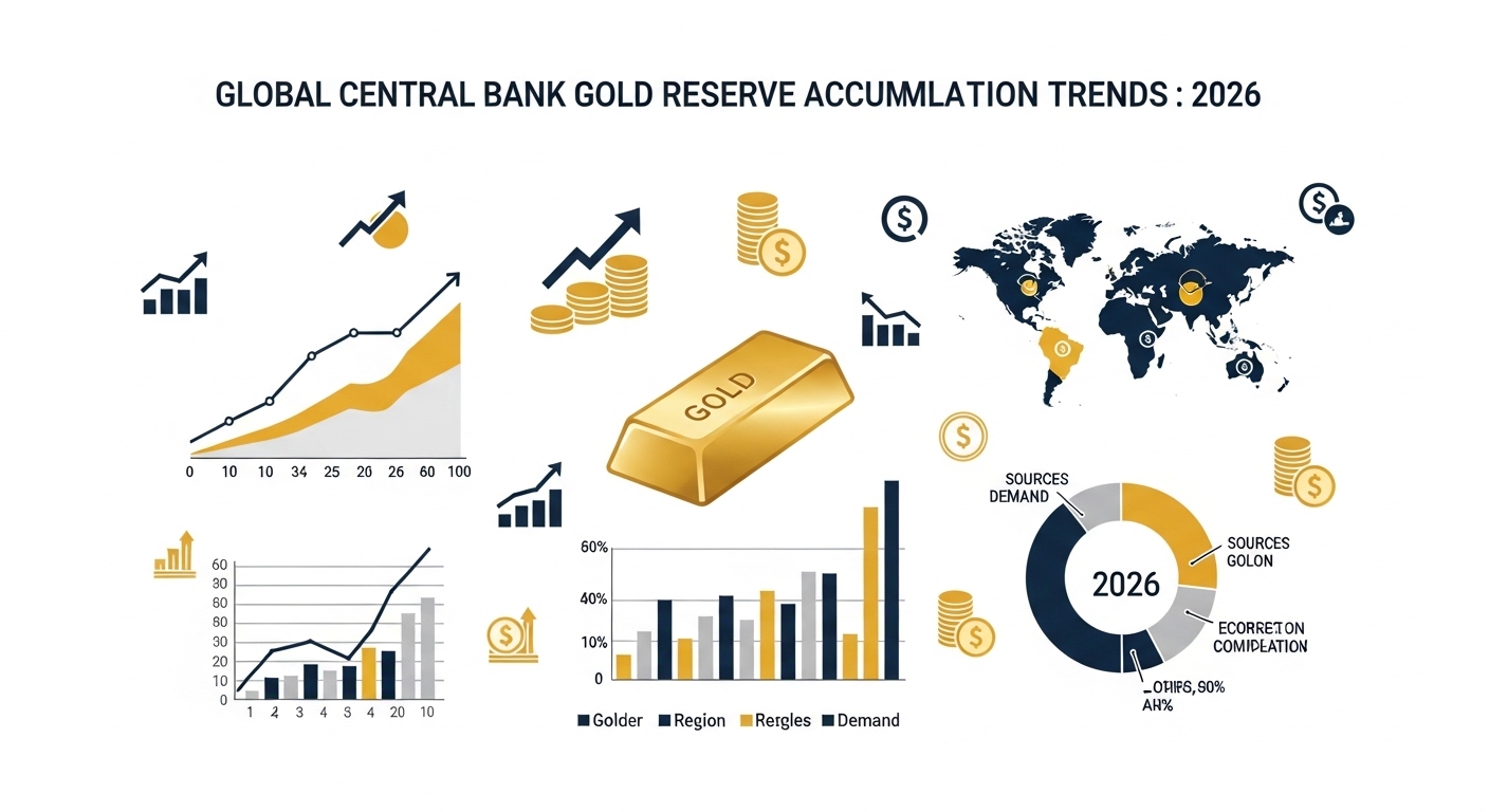 xu hướng mua vàng 2026 của ngân hàng trung ương